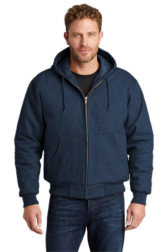 CornerStone®  Adult Unisex Duck Cloth Hooded Work Jacket